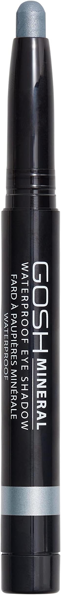 GOSH Mineral Waterproof Eye Shadow I rotating eye shadow pencil with creamy texture for easy application and intense colour result I waterproof longlasting and perfume free I 013 Olive Green - Image 1