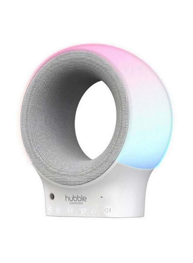 Hubble Connected Eclipse Smart Wi-Fi Audio Baby Monitor And Soother, White And Light Grey, 16 X 14 X 6.9 CM, 4436-Whae-01 - Image 2