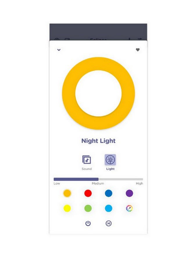 Hubble Connected Eclipse Smart Wi-Fi Audio Baby Monitor And Soother, White And Light Grey, 16 X 14 X 6.9 CM, 4436-Whae-01 - Image 5
