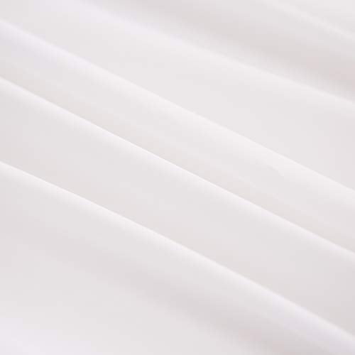 Acanva Fluffy Pillow Insert for Bed Sleeping, Decorative Stuffer Cushion Sham Filler, 12x20 Inch, White - Image 3