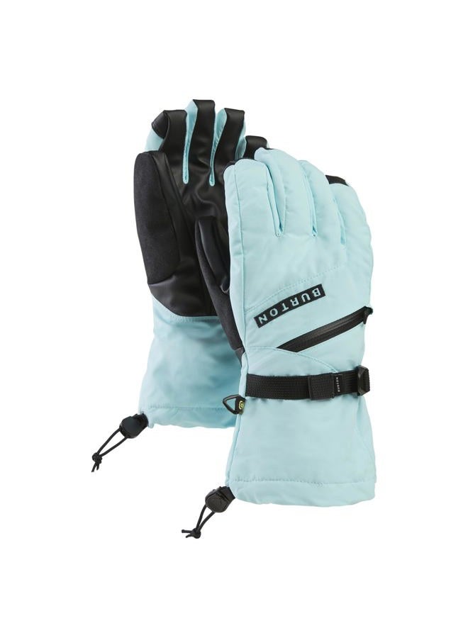 BURTON Women's Gore-TEX Gloves, Light Teal, Large - Image 1