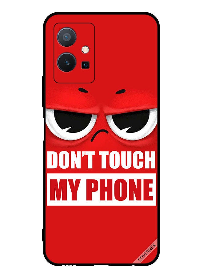 Covernex Protective Case Cover For vivo T1 5G Don't Touch My Phone Angry Bird - Image 1