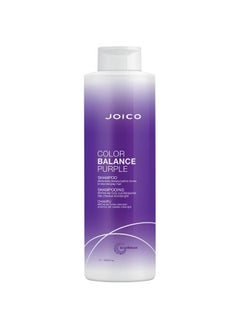 Color Balance Purple Shampoo | For Cool Blonde, Gray Hair | Eliminate Brassy Yellow Tones | Boost Color Vibrancy & Shine | UV Protection | With Rosehip Oil & Green Tea Extract | 33.8 Fl Oz - pzsku/Z4B1AA6651D6E004EB5ACZ/45/_/1684053558/cbe18d92-42fa-426e-bff7-955274c0d291