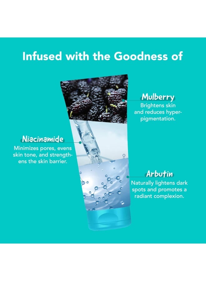 Bella Vita Organic Beyond Bright Face Wash | Niacinamide, Alpha Arbutin & Mulberry | Treats Pigmentation | Repairs Skin Barrier | Ph Balanced | Non-Irritating | Unisex 100 Ml - Image 4