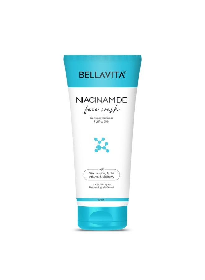 Bella Vita Organic Beyond Bright Face Wash | Niacinamide, Alpha Arbutin & Mulberry | Treats Pigmentation | Repairs Skin Barrier | Ph Balanced | Non-Irritating | Unisex 100 Ml - Image 1