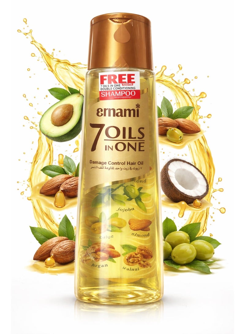 Emami 7 Oils In One Non Sticky Damage Control Hair Oil, 300 ML - Image 1