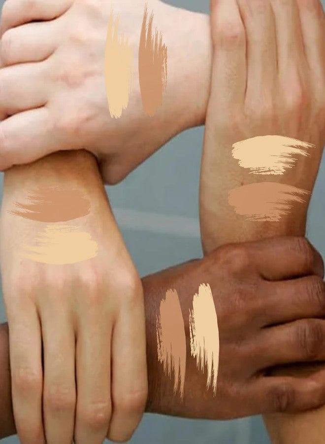 KINDED Liquid Concealer Full Coverage Colour Corrector Contour Waterproof HD Pro Master Series for Dry & Oily Skin Dark Circles & Spots (Creamy Matte, Cream Cushion & Biscuit Beige Combo, 6 ml each) - Image 5