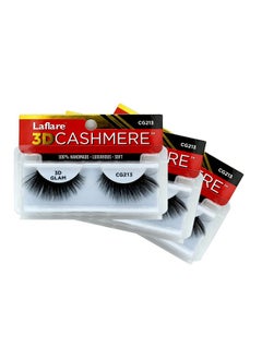 3D Cashmere Eyelashes Natural Look Fresh Glam Wispy Hot Fluffy Soft Reusable Luxurious Handmade Strips False Lashes 3 Packs Special Bundle Cg (Cg213 3) - pzsku/Z4B1AD1A518E9116E0370Z/45/_/1694504560/ecac94aa-aea1-4d45-a034-4b83a9ea8789