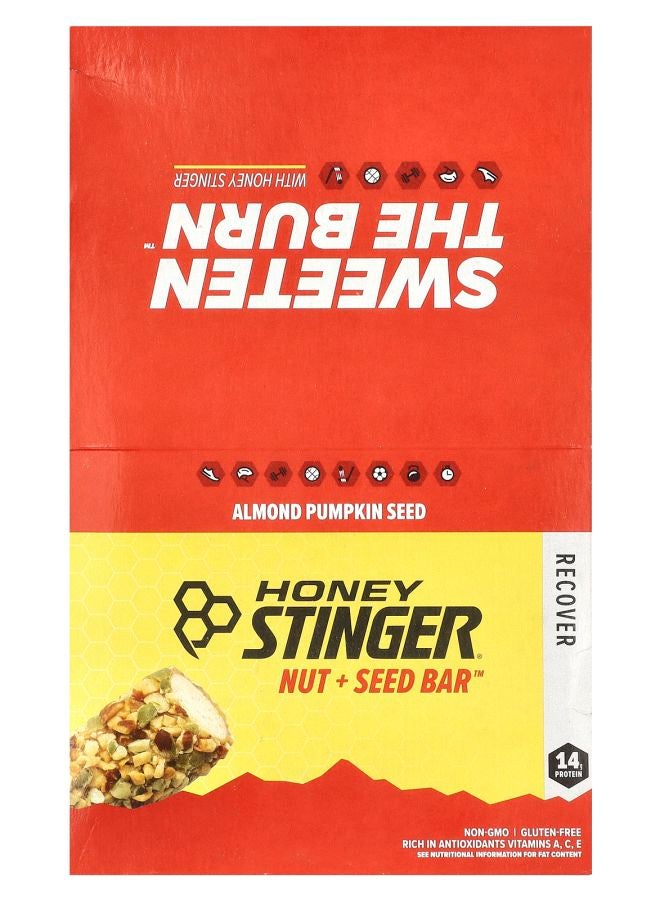 Honey Stinger Nut + Seed Bar™ Almond Pumpkin Seed 12 Bars 1.98 oz (56 g) Each