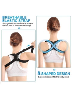 Y&D 1 Piece Smart Posture Corrector with Sensor Vibration Reminder for Men and Women, Backmedic Teens Kids, Adjustable Angle Straps to Help Maintain Correct  - Image 2