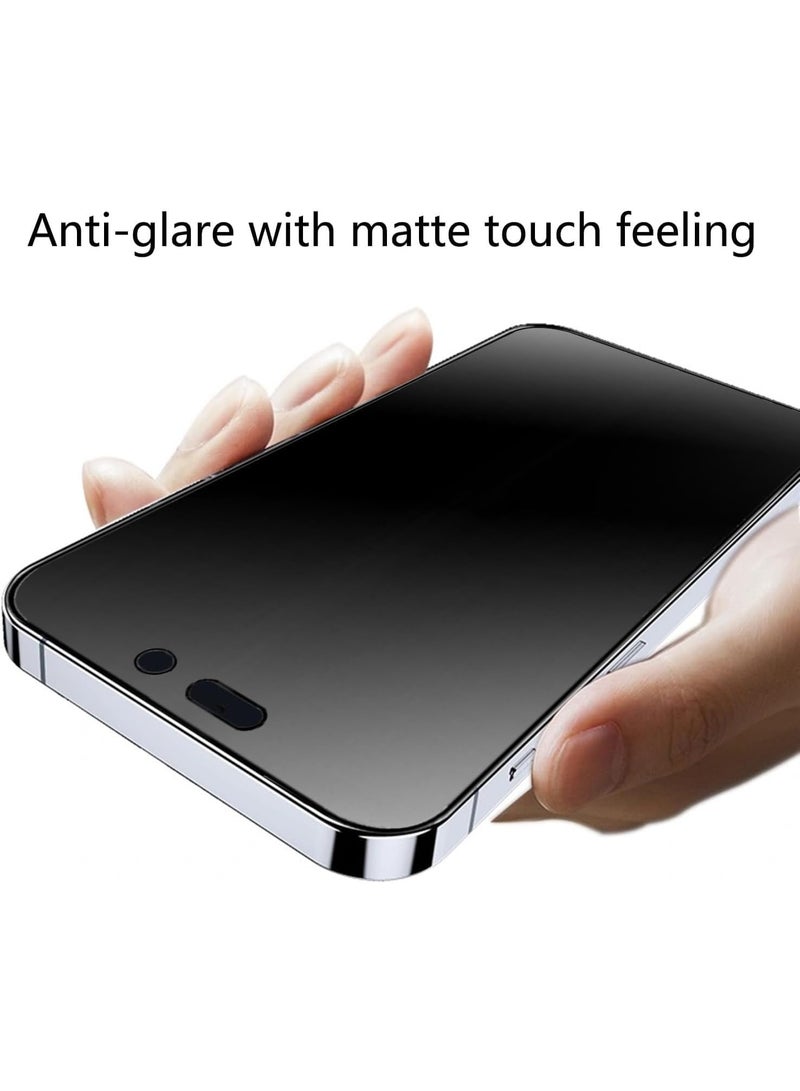 Muzz Matte Flexible Privacy Screen Protector for iPhone 17 Pro Max, Anti-glare, 28 degree privacy matte privacy film (Not a Tempered Glass) 2 Pack (iPhone 17 Pro Max) - Image 5