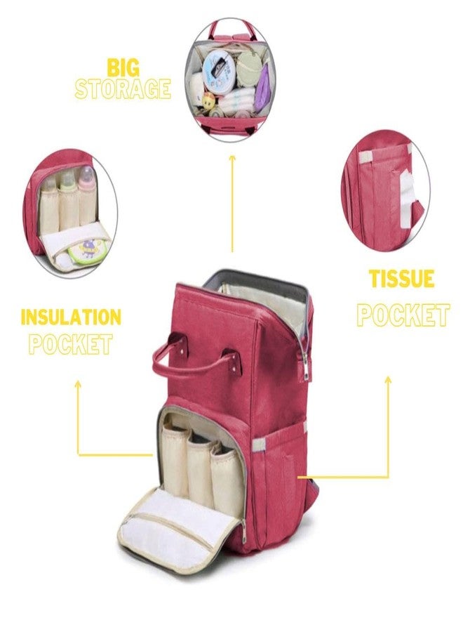 THE MAXIMUS Maximus Stylish Babies Diaper Bags for Mothers - Economical Version|6 Month Warranty (Pink) - Image 4