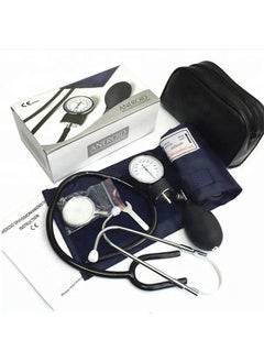 Aneroid Blood Pressure Monitor Kit，Manual Home Blood Pressure Monitor Kit With Large Adult Cuff And Stethoscope  - Image 5
