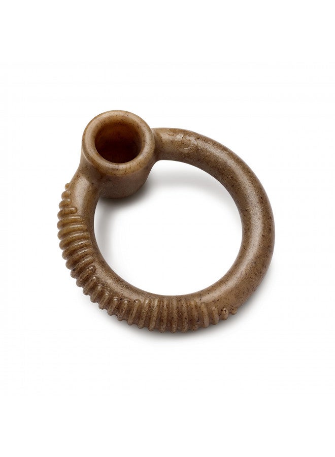 Benebone Ring Durable Dog Chew Toy for Aggressive Chewers, Real Bacon, Made in USA, Medium - Image 2