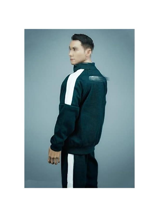 1/6 Scale Figure Doll Running Clothes, T-Shirt+Coat+Pants Outfit Costume for 12 inch Male Action Figure Phicen/TBLeague MYF07-N001  - Image 3