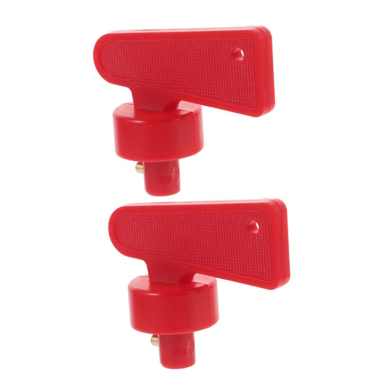 2pcs Battery Disconnect Switch Key Car Modification Switch Cut Off Function for Rv - Image 1