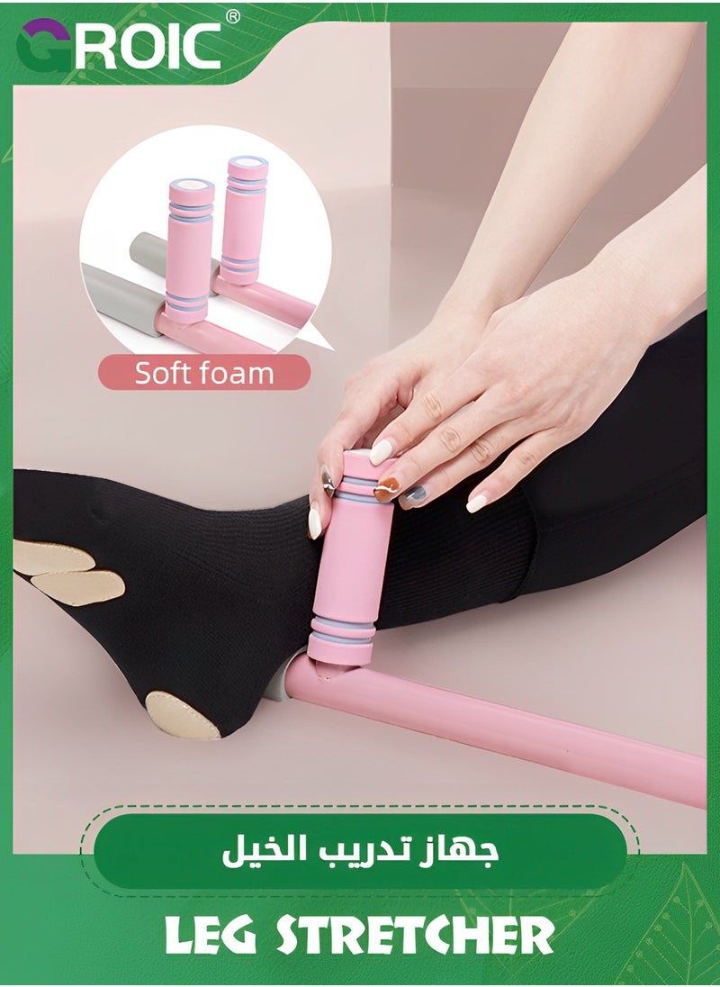 GROIC - Leg Stretcher,3 Bar Leg Split Stretching Machine, Flexibility Stretching Equipment for Ballet, Yoga, Dance,Gymnastics Training Equipment,Stainless Steel Split Machine Equipment Hamstring Stretcher - Image 1