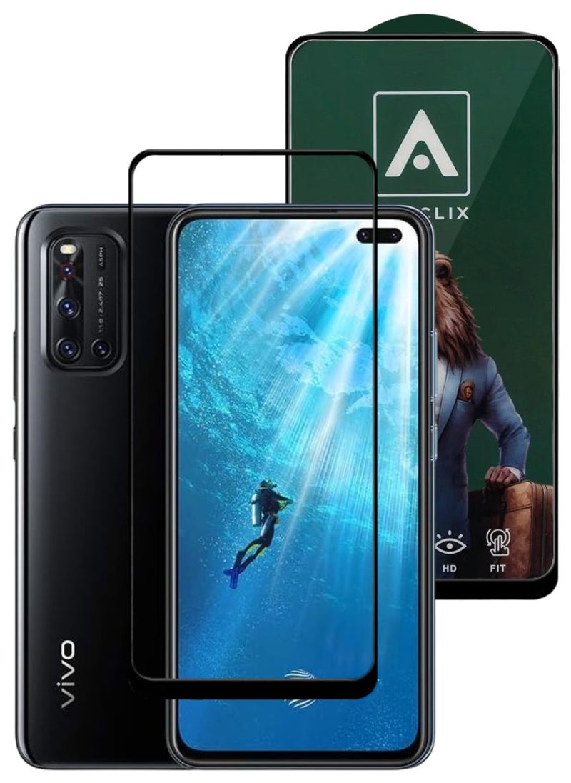 ACLIX Antistatic ESD Dustproof Premium Quality High Definition Tempered Glass Screen Protector Designed For vivo V19 - Image 1