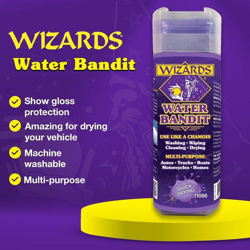 Wizards Water Bandit Multi-Purpose Synthetic Chamois - Image 2