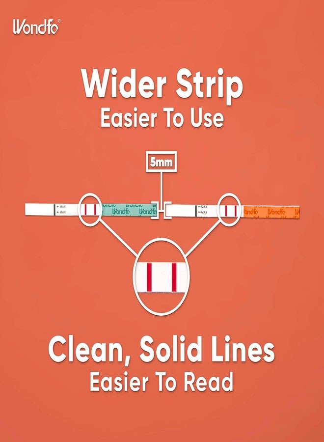 Wondfo Pregnancy Test Strips and Ovulation Test Strips Combo Pack- Ovulation Predictor Tests and Pregnancy Tests -Reliable Home Testing for Family Planning - Image 4