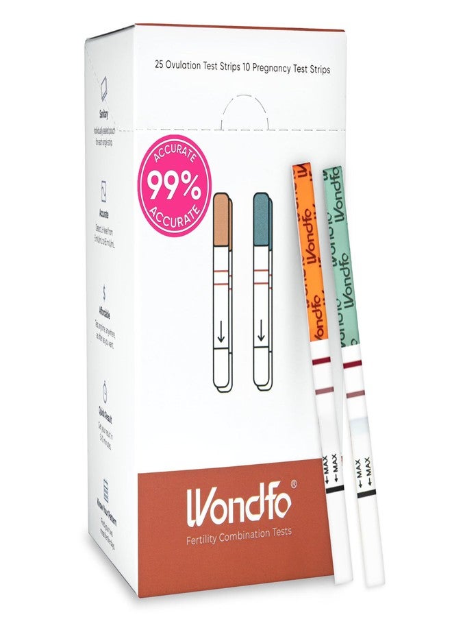 Wondfo Pregnancy Test Strips and Ovulation Test Strips Combo Pack- Ovulation Predictor Tests and Pregnancy Tests -Reliable Home Testing for Family Planning - Image 1