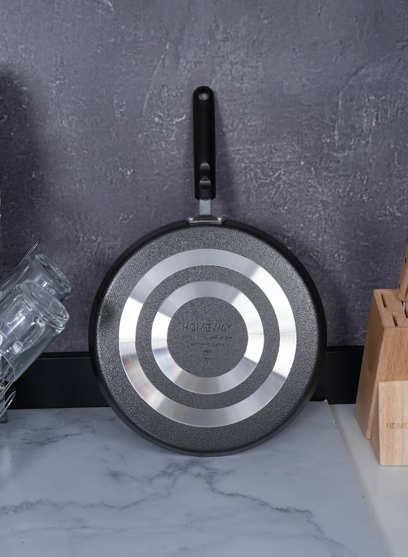 Homeway 30CM Flat Tawa Pan – High-Quality Non-Stick Surface for Versatile Cooking - Image 3