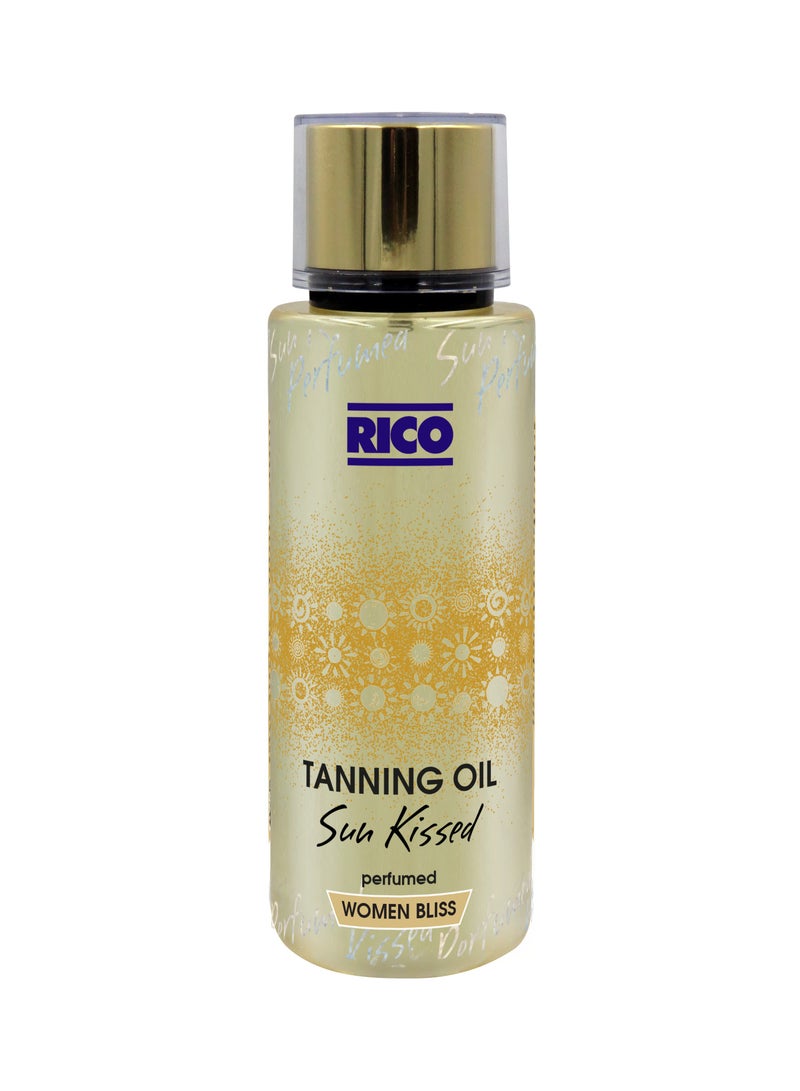 RICO Tanning Oil with Coconut Oil, Almond Oil & Vitamin E, Perfumed for Women, 250 ml - Image 1