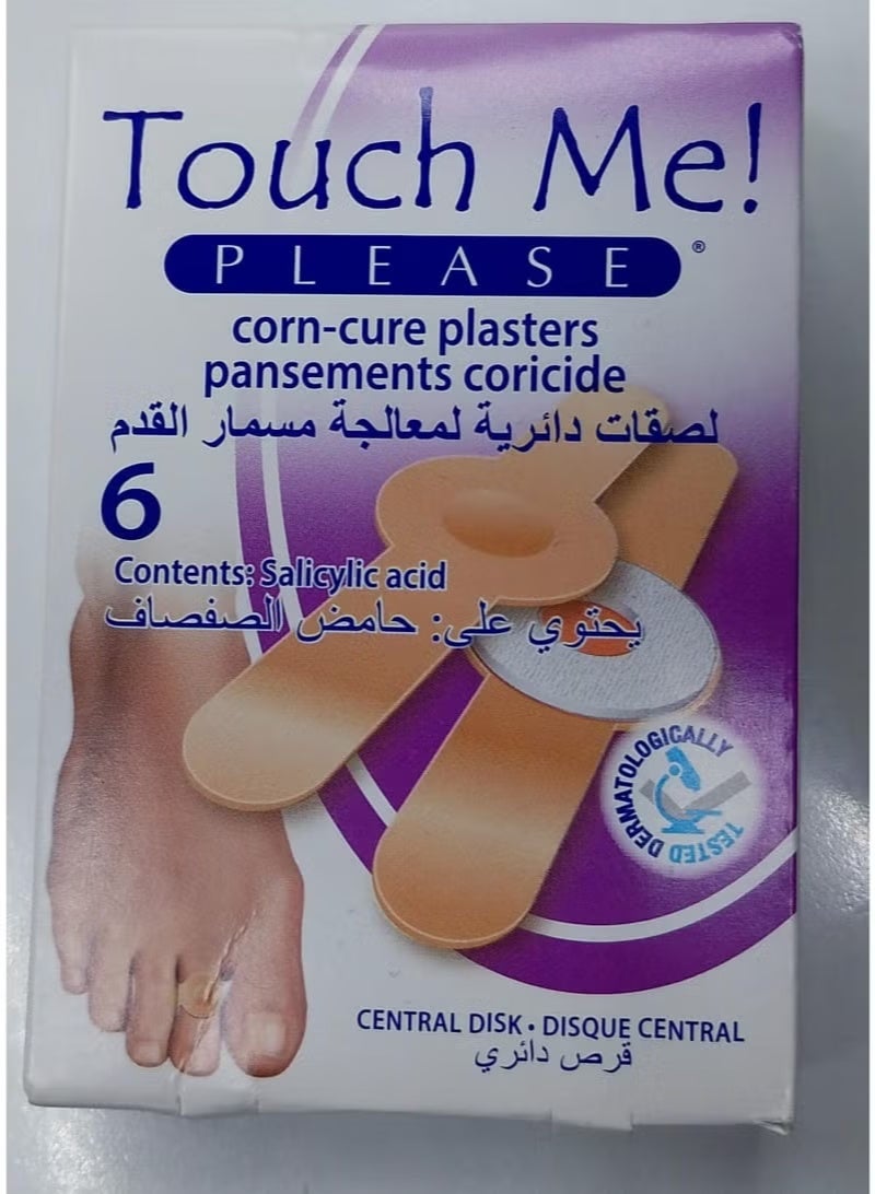 TOUCH ME CORN-CURE PLASTER 6'S