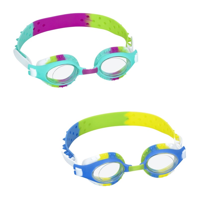 Bestway - Swimming Goggles Summer Swirl 2 Colors - 21099 - Image 1