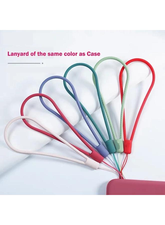 Zaboon Case For iPhone 13 mini Silicone Phone Case with Wrist Strap - Image 5