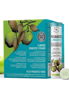 WELLBEING NUTRITION Pack of 6 Daily Probiotic + Prebiotic Plant Based 36 Billion CFU, 6 Strains for Men &and Women with Organic Fiber for Digestion, Gut Health, Metabolism 21 Tab  - Image 3