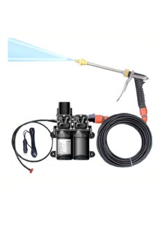 BONAI 12V Portable Pressure Washer 130 PSI High-Pressure Pump Adjustable Spray Patterns Multi-Purpose for Car Washing Vehicale Floors Walls and Glass Garden and all the Task  - Image 1