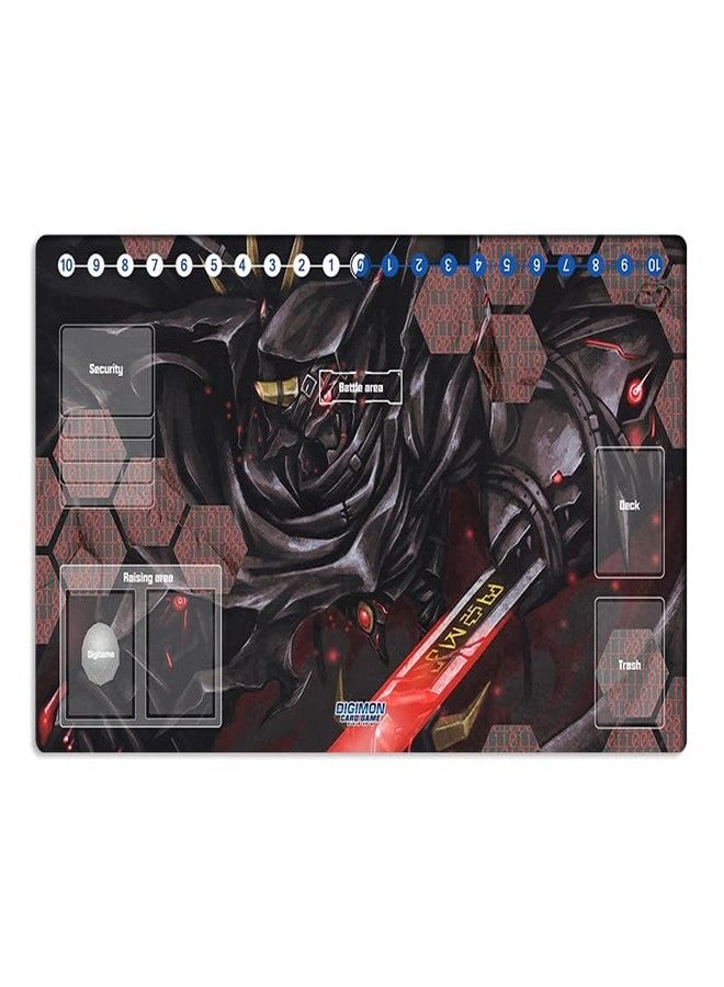 Mlikemat New DTCG Duel Playmat Digimon Diaboromon Trading Card Game TCG CCG Mat Pad + Free Bag (ZD002-162-SM) - Image 2