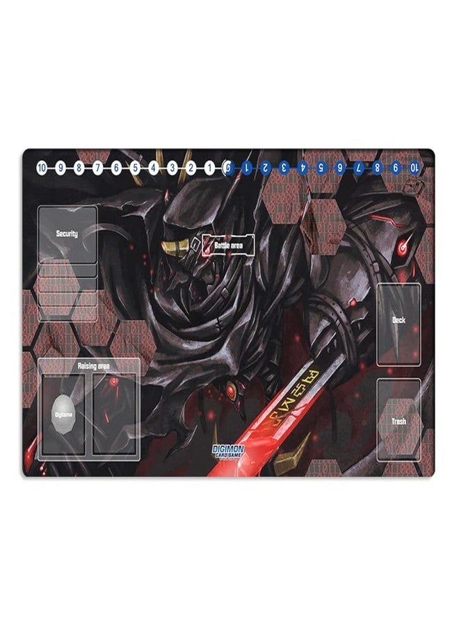Mlikemat New DTCG Duel Playmat Digimon Diaboromon Trading Card Game TCG CCG Mat Pad + Free Bag (ZD002-162-SM) - Image 1