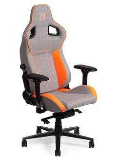 نافو كرسي ألعاب Apex Air من Formula Series، دعم أسفل الظهر، مساند ذراع رباعية الأبعاد، وسائد من الإسفنج الذكي ومسند رأس مغناطيسي، مسند ظهر بزاوية تصل إلى 155 درجة، سعة وزن 135 كجم، برتقالي ملتهب | APEXAIR-FS-FLO  - Image 3