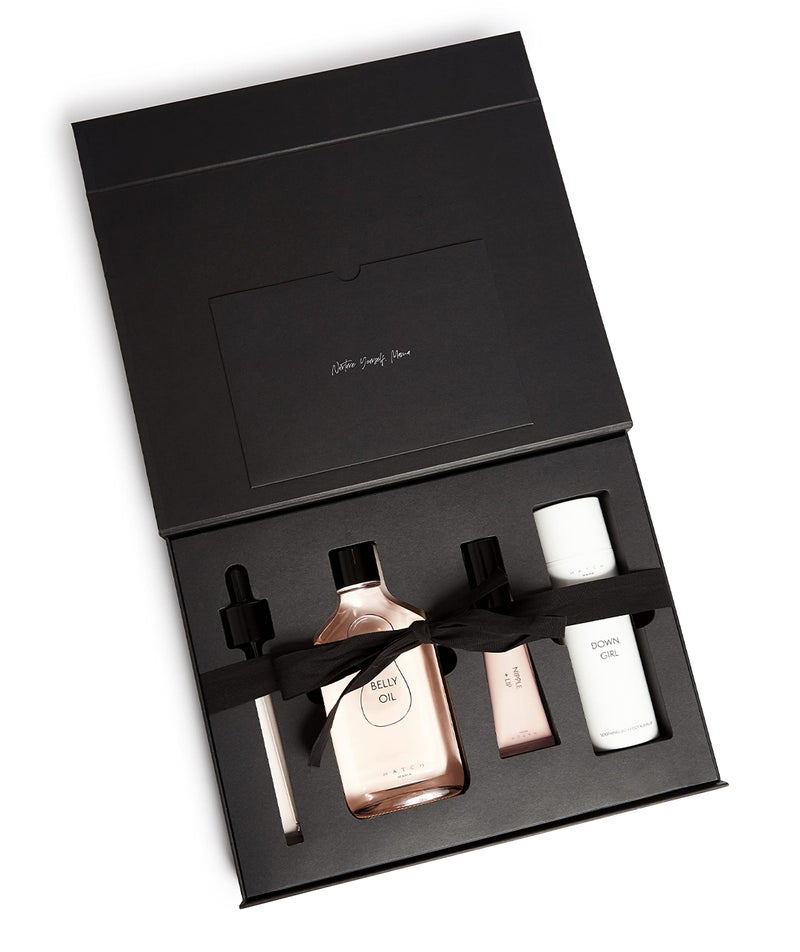 HATCH Mama Must Haves Kit - Belly Oil, Nipple + Lip Rescue Balm, and Down Girl Soothing Leg + Foot Relief - 3 Piece Set - Maternity Essentials - Image 2