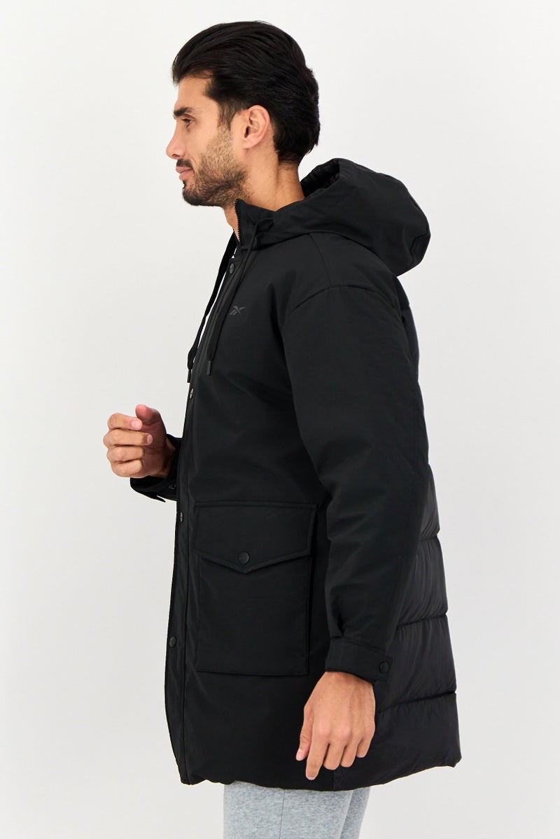 Reebok Men Sportswear Fit Outdoor Jacket, Black - Image 2