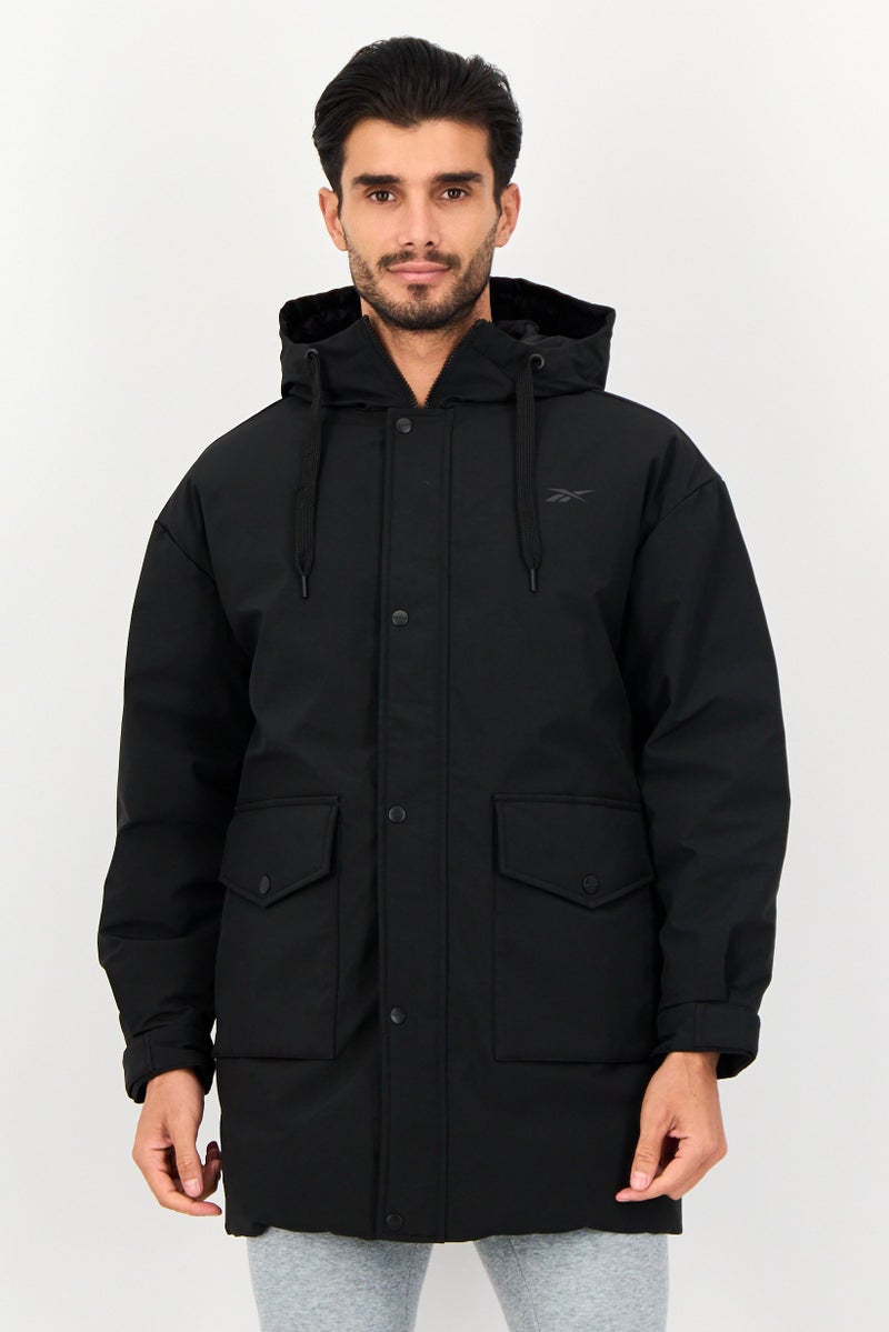 Reebok Men Sportswear Fit Outdoor Jacket, Black - Image 1