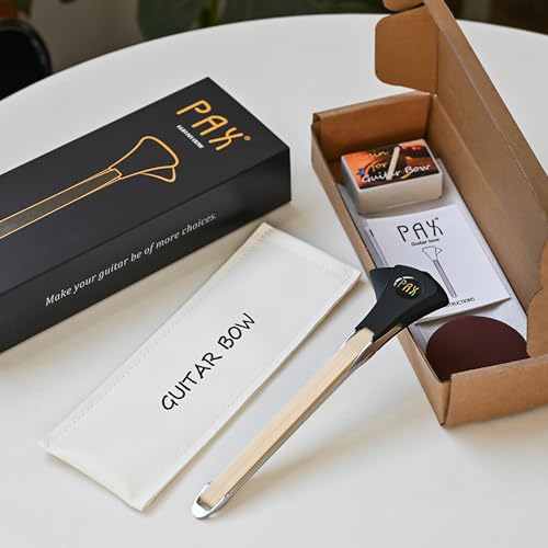STAMMATOM Guitar Bow, 2-in-1 for Guitar, Create Cello and Violin-Like Sounds, Double-Sided Accessory, Dual-Purpose Bowing and Plucking String Tool, Accessories Portable and Great Gift for Guitar Enthusiasts - Image 5