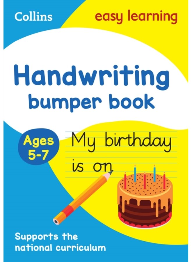 Handwriting Bumper Book Ages 5 7 Ideal for Home Learning - Paperback