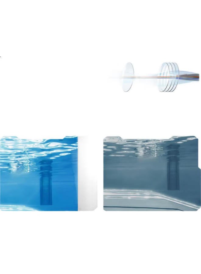 Swans Imported Waterproof Anti-Fog High Definition Myopia Swimming Goggles Large Frame Adult Diving Professional Black 200° - Image 2