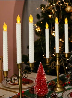 Generic LED Candles Flameless and Smokeless Candles Battery Operated Indoor Outdoor Light Candles 25cm Tall Candles for Romantic Decoration  - Image 2