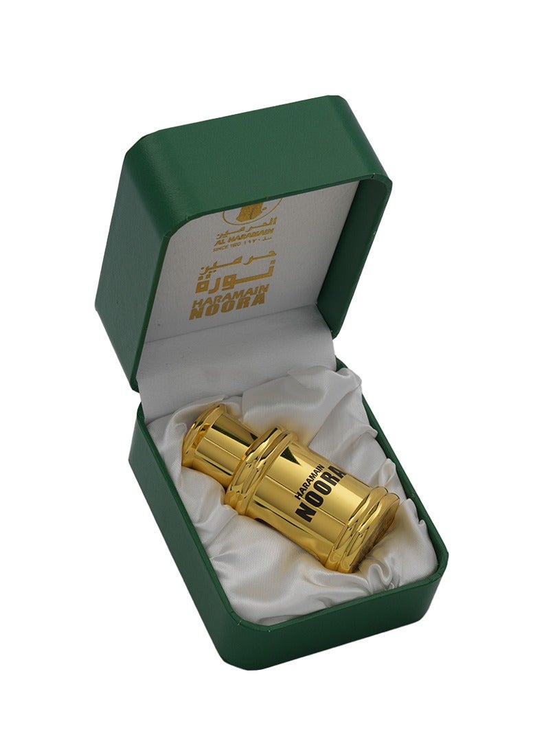 الحرمين زيت عطر "نورة" من الحرمين (12 مل) - عطر (عطار) للجنسين، خالٍ من الكحول ويدوم طويلاً - Image 3