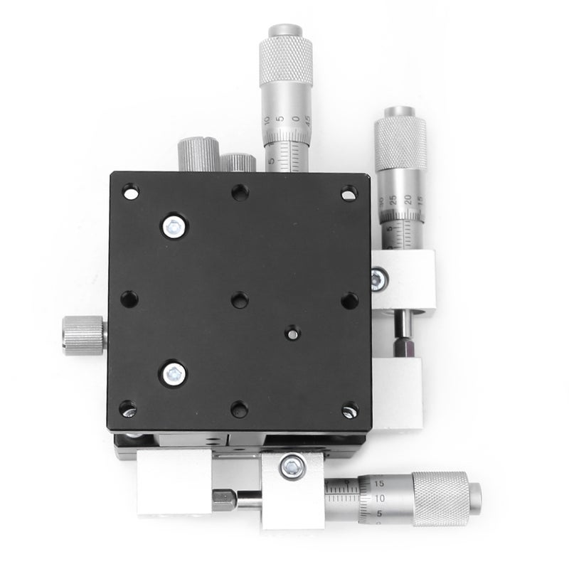 LD60-LM XYZ 3-Axes Manual Linear Stage Trimming Platform Tuning Sliding Table 60 x 60mm - Image 1