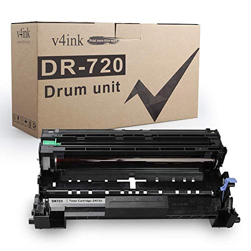 v4ink Compatible DR720 Drum Unit Replacement for Brother DR720 Drum Unit for DCP-8110 DCP-8150 DCP-8155 HL-5440 HL-5450 HL-5470 HL-6180 MFC-8510 MFC-8710 MFC-8810 MFC-8910 MFC-8950 Printer (Not Toner) - Image 1