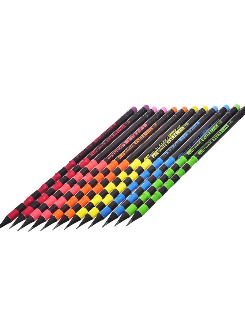 Generic 12pcs Graphite Pencil Set / Multicolor  - Image 2