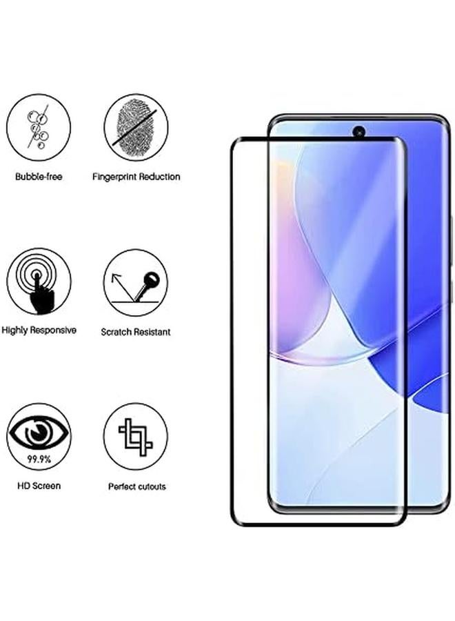 erorex Screen Protector For Infinix Note 40 Pro 5G 3 Pack HD Tempered Glass Screen Protector Fullscreen Protection Scratch Resistant No Bubble For Infinix Note 40 Pro 5G Clear - Image 2