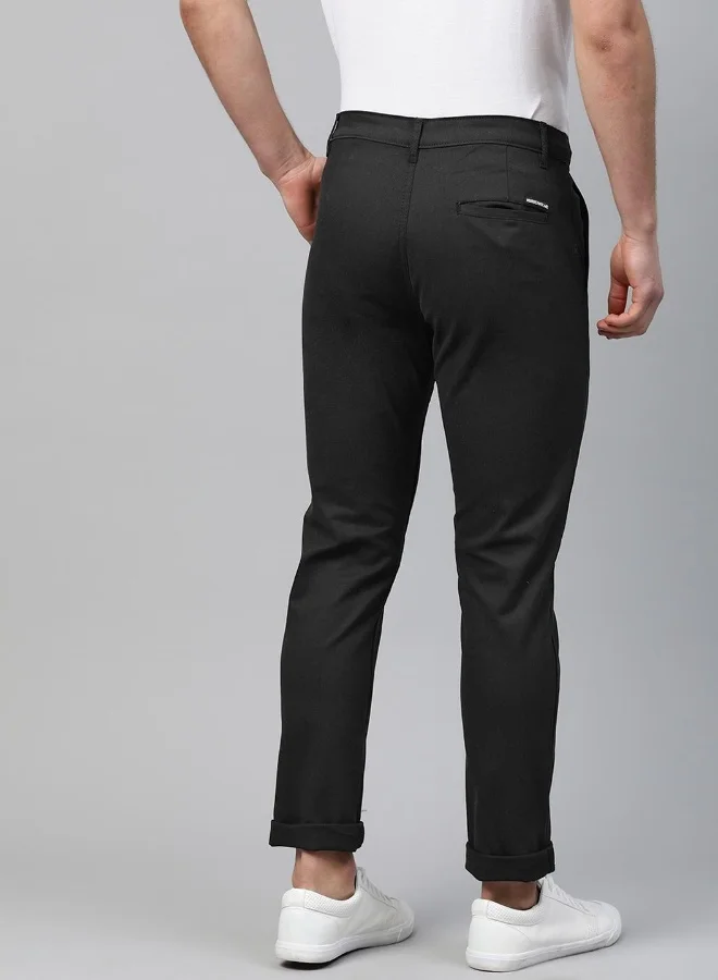Hubberholme Black Pants For Men