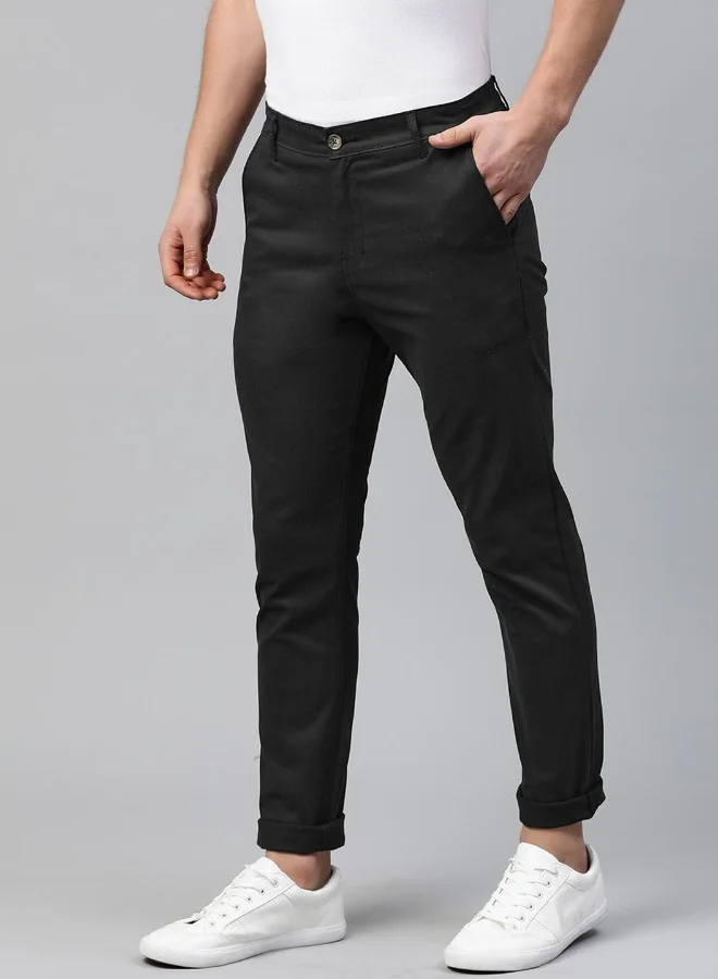 Hubberholme Black Pants For Men