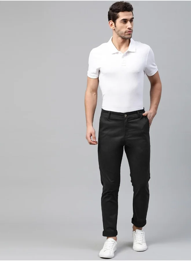 Hubberholme Black Pants For Men